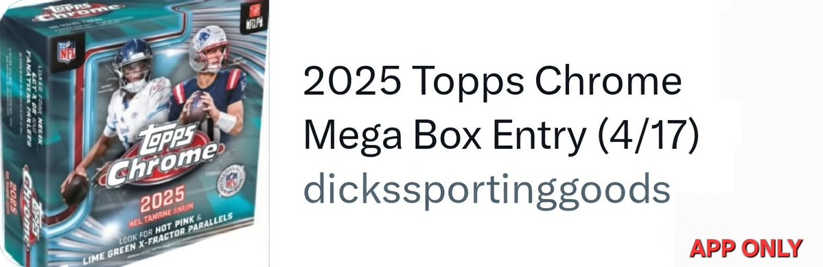 cardrestocks's tweet image. Tuesday drop 👇 #PROMO #AD

$70.00 : bit.ly/4mcqI7n