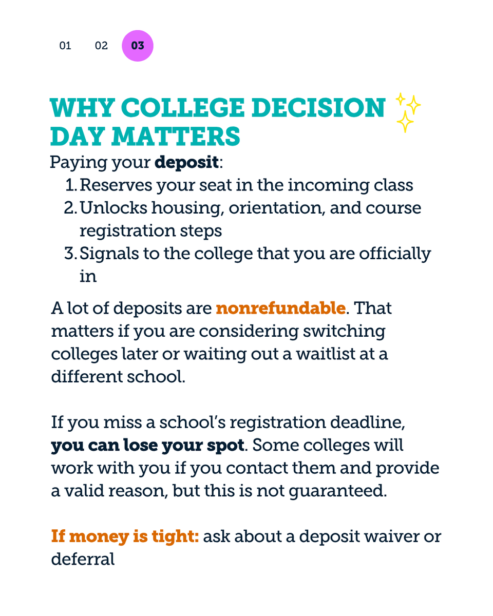 AppilyCom's tweet image. Here is everything you need to know about College Decision Day 🎓🧡  
#DecisionDay #CollegeDecision #CollegeAcceptance #CollegeAdmissions