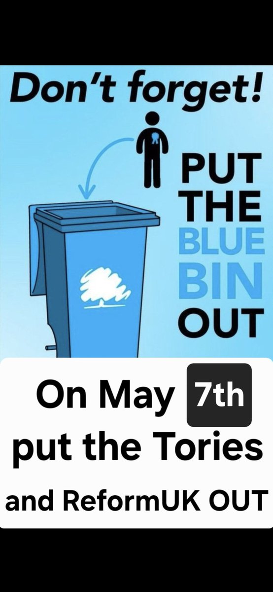 PaulBurkester's tweet image. Jut remember Kids 
#Reform MP'S Failed Tories 
#Conservative MP'S kindergarten for Reform 
#Anderson Failed wherever he went GRIFTING FACIST Goon
@LeeAndersonMP_ 
#ReformUK get in the bin