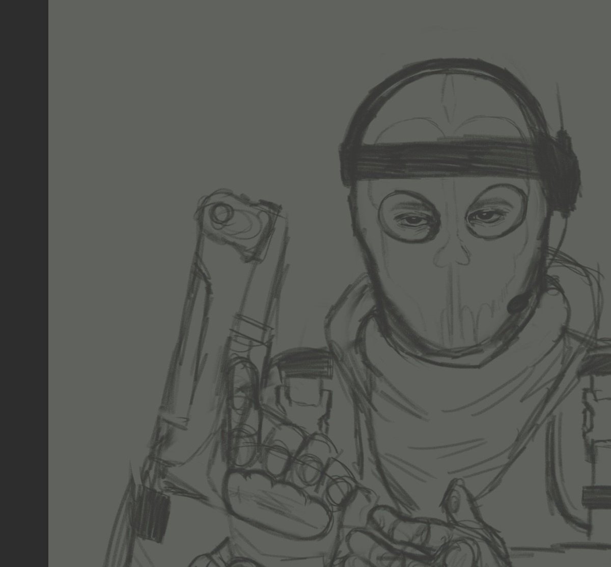 ximasterofnone's tweet photo. put that down Logan (wip) #loganwalker #callofdutyghosts https://t.co/gz6P6Ua2NS
