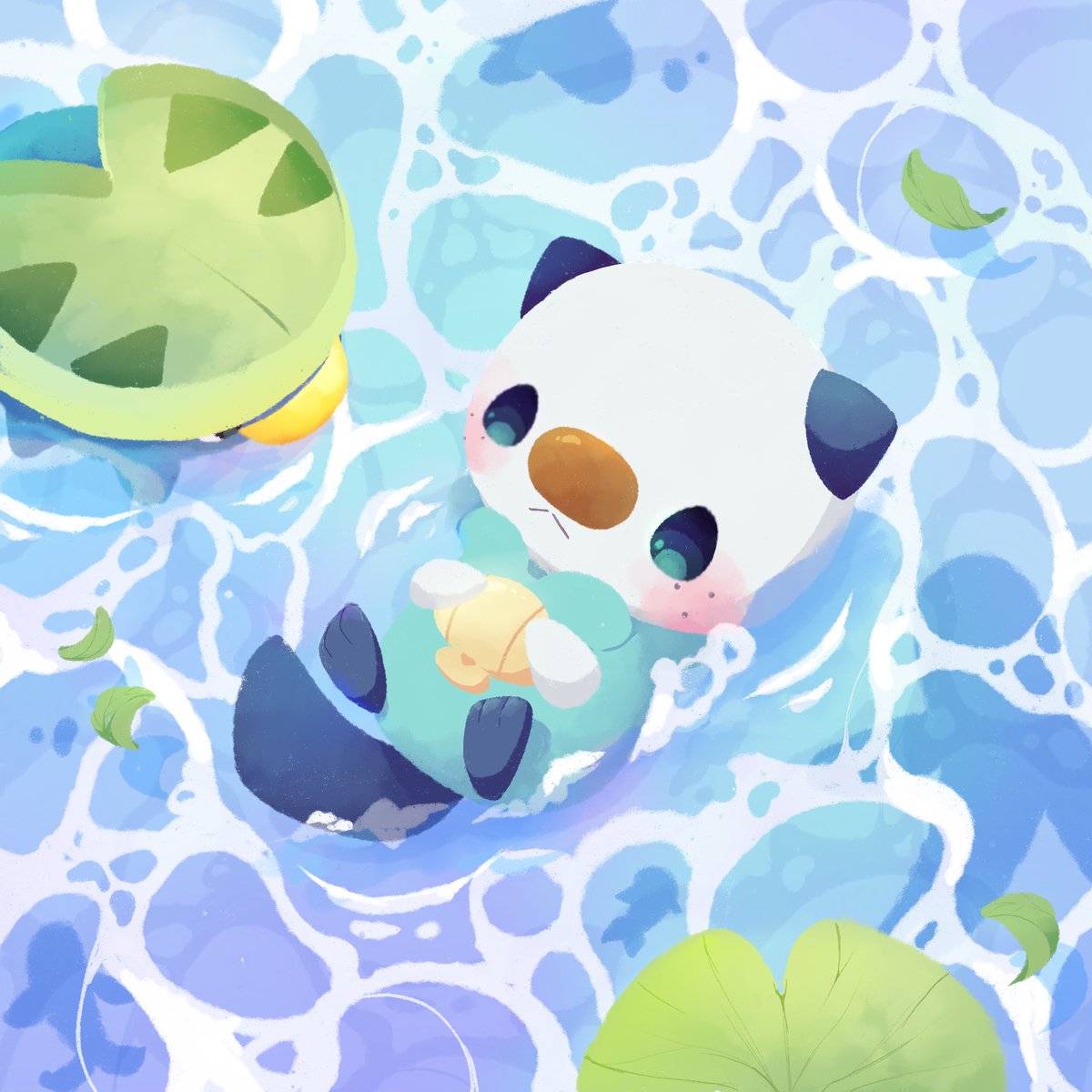 Ninafresas's tweet photo. Thankyou for all the love on my last post! Here’s an oshawott I drew a while back but never posted 🙈🩵💙
#oshawott https://t.co/s41eeeJhC7