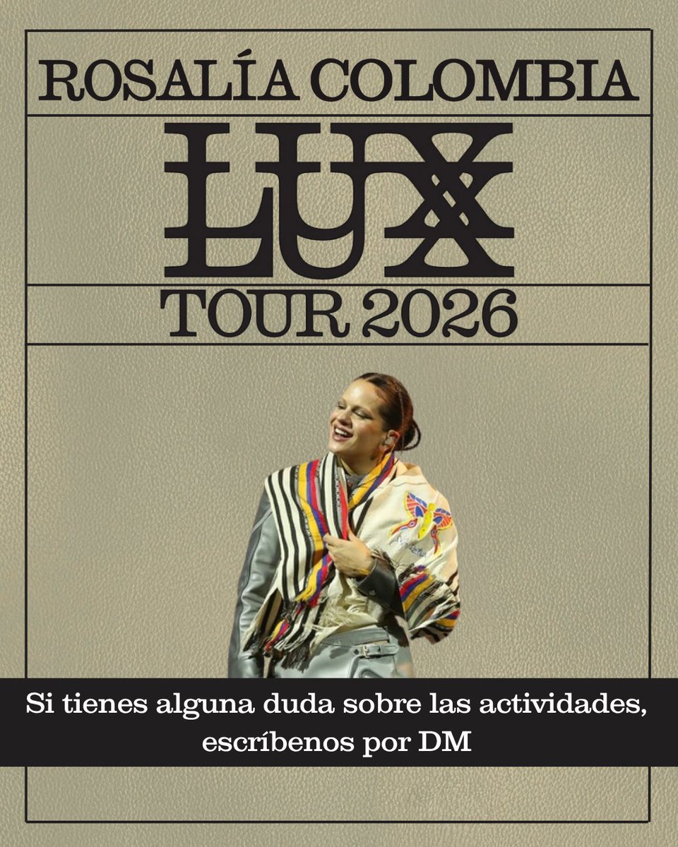 ROSALÍA COLOMBIA 🇨🇴 tweet media