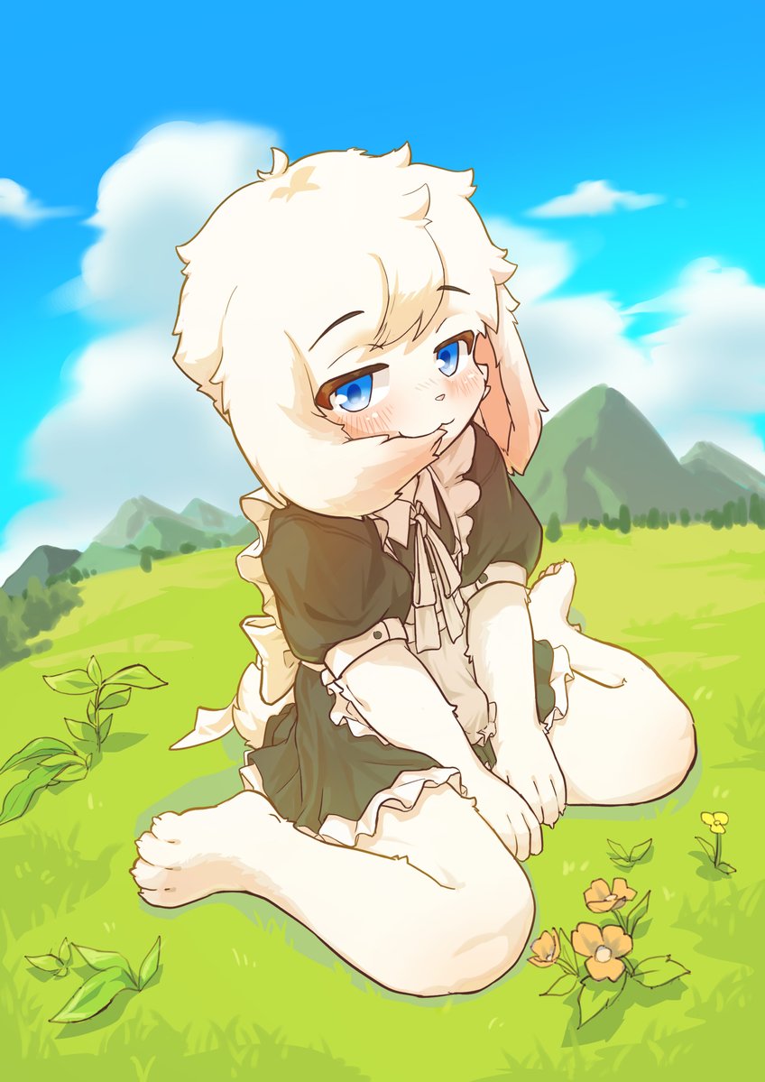 파란 하늘, 파란 하늘 꿈이 드리운 푸른 언덕에···🌱