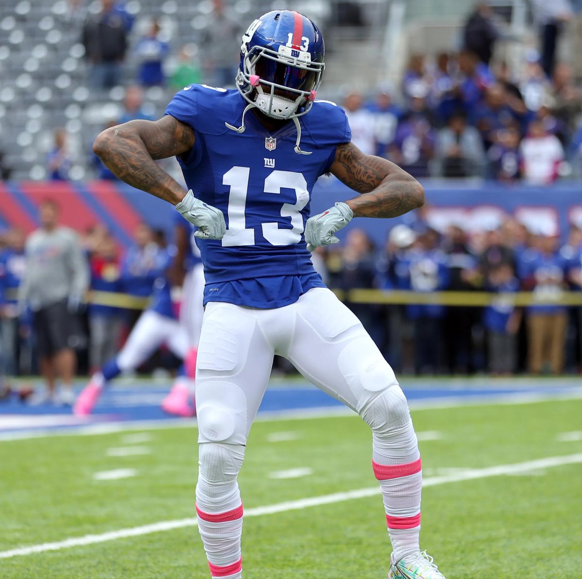 RichJohnsonNFL's tweet image. The #Giants are signing Odell Beckham Jr to a deal, per sources.

He is home and expected to wear number 13 again.