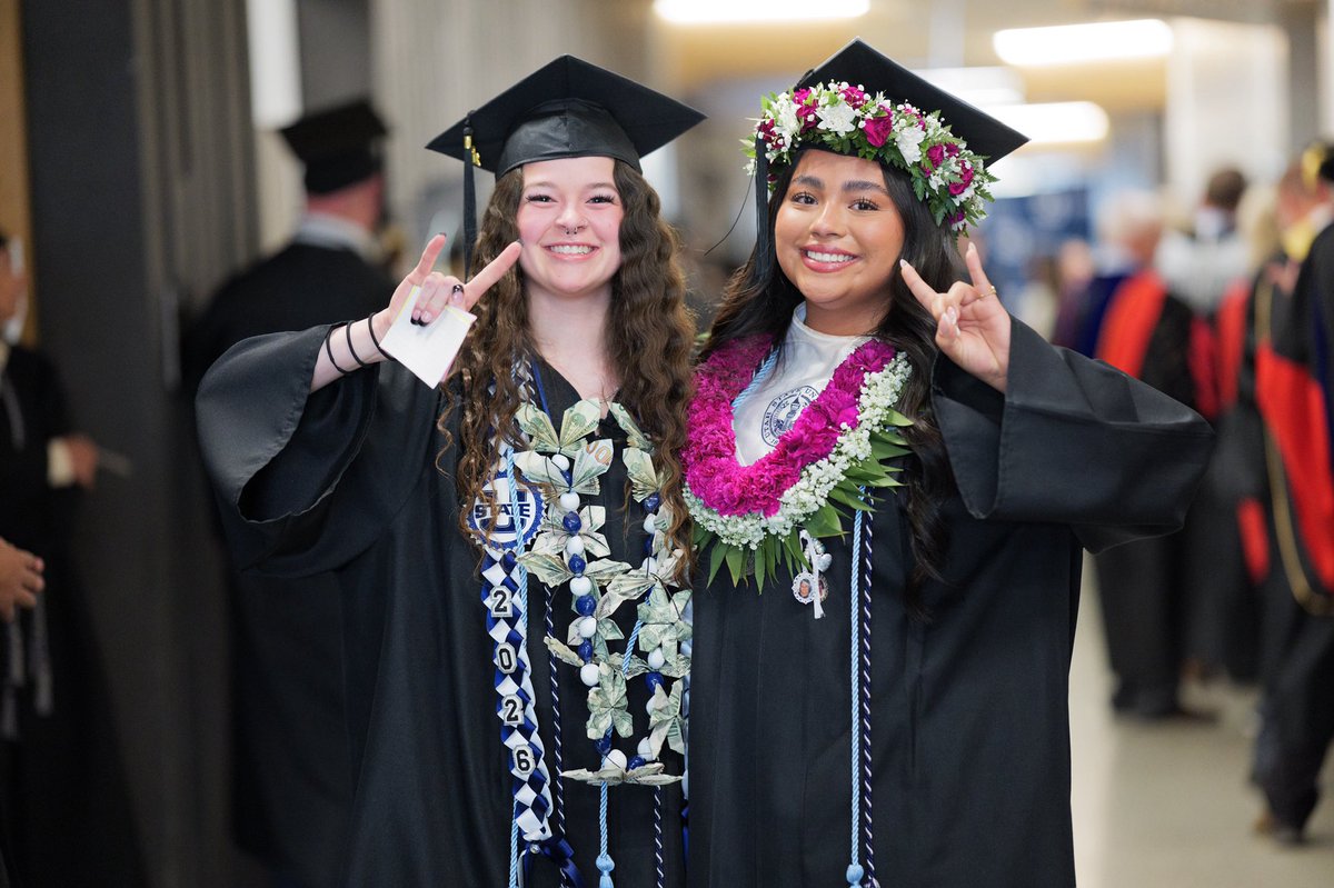 USUPres's tweet image. Congratulations to each and every one of our statewide Aggies who graduated this weekend at the Southwest, Tooele, Brigham City, Tremonton, and Kaysville commencements.

You all are incredible and have bright futures ahead of you! 🤘💙

#USU #USUAggies #Graduation