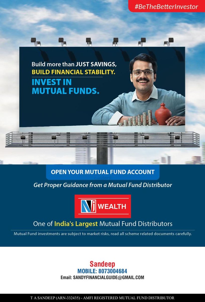 Sandy1636618's tweet image. Don’t just save—build financial stability. 💙

Start investing in mutual funds. Stay consistent. Think long term.

📞 8073004684

#MutualFunds #SIP #InvestSmart #WealthCreation #FinancialFreedom #BeTheBetterInvestor