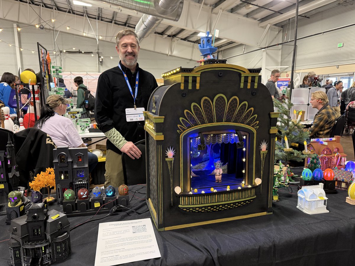 ShawnHymel's tweet image. I don’t do a lot of mechanical stuff, but it was great seeing the fun inventions at #RMRRF yesterday! Also got to see some friends and make new ones ❤️ #3Dprinting