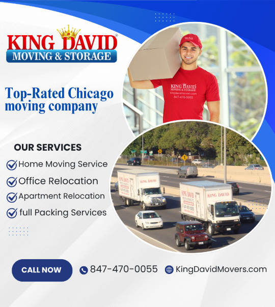 KingDavidMoving's tweet photo. Looking for a professional moving company? Look no further! King David Movers is here to ensure your move is seamless – where your move truly matters! Give us a call today!  847-470-0055 
https://t.co/YWG05ogPBw
 #movers #ChicagoMovers #MovingCompany https://t.co/VyCOtjyPoL