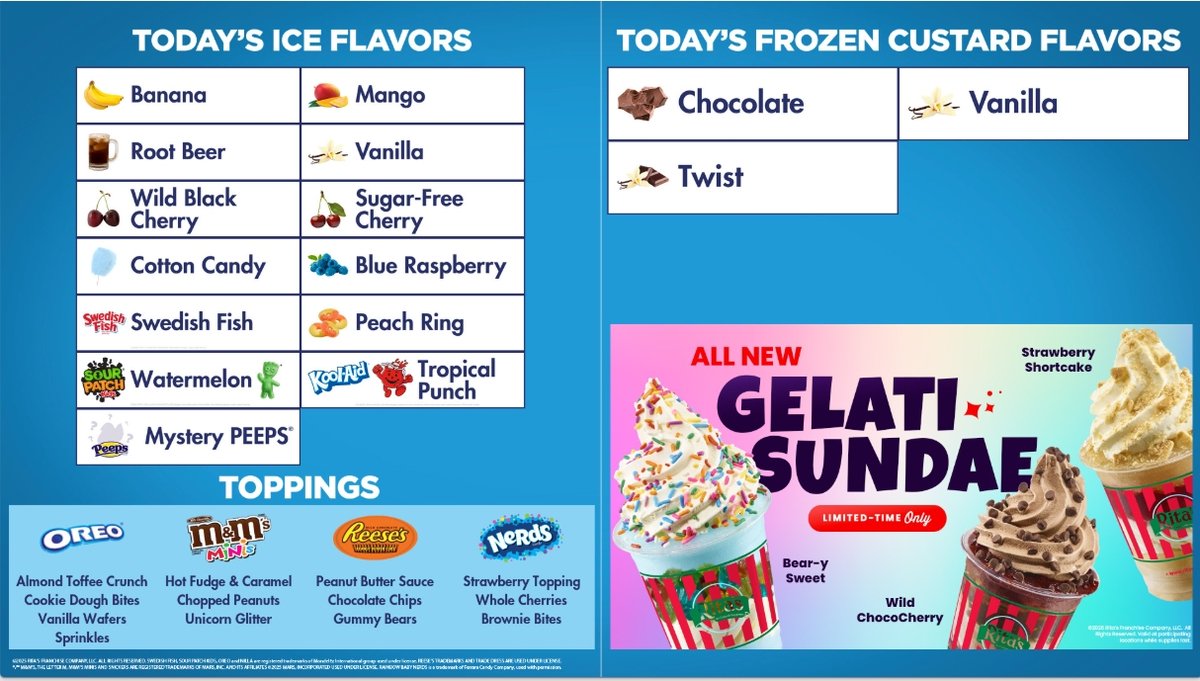 Etownritasice's tweet image. Lookin’ to boost your hospitality career? 🍧 If you're 18+ with QSR or fast food experience &amp;amp; flexible hours, we want to connect! Drop us a line today! #JoinOurTeam