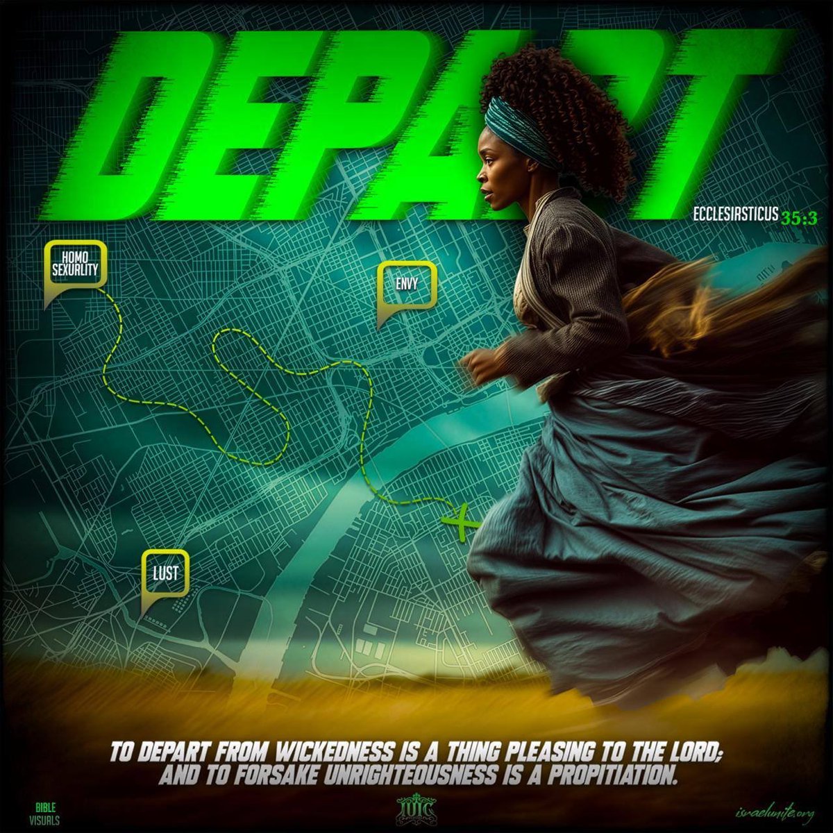 Iuicqueenscamp's tweet image. Ecclesiasticus 35:3 To depart from wickedness is a thing pleasing to the Lord; and to forsake unrighteousness is a propitiation.

#DailyBread #BibleVisuals #Bible #Scriptures #IUIC #Israelites