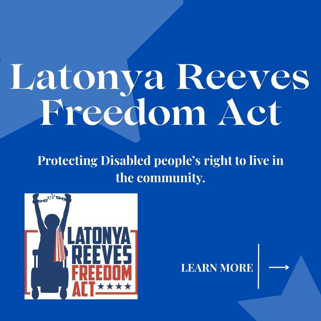 CDRNYS's tweet image. Today, lets take a moment to recognize the importance of the Latonya Reeves Freedom Act, a bipartisan bill addressing the injustice of Disabled people being forced into institutions. Learn more: latonyareevesfreedomact.org
#LatonyaReevesFreedomAct #DisabilityRights #IndependentLiving