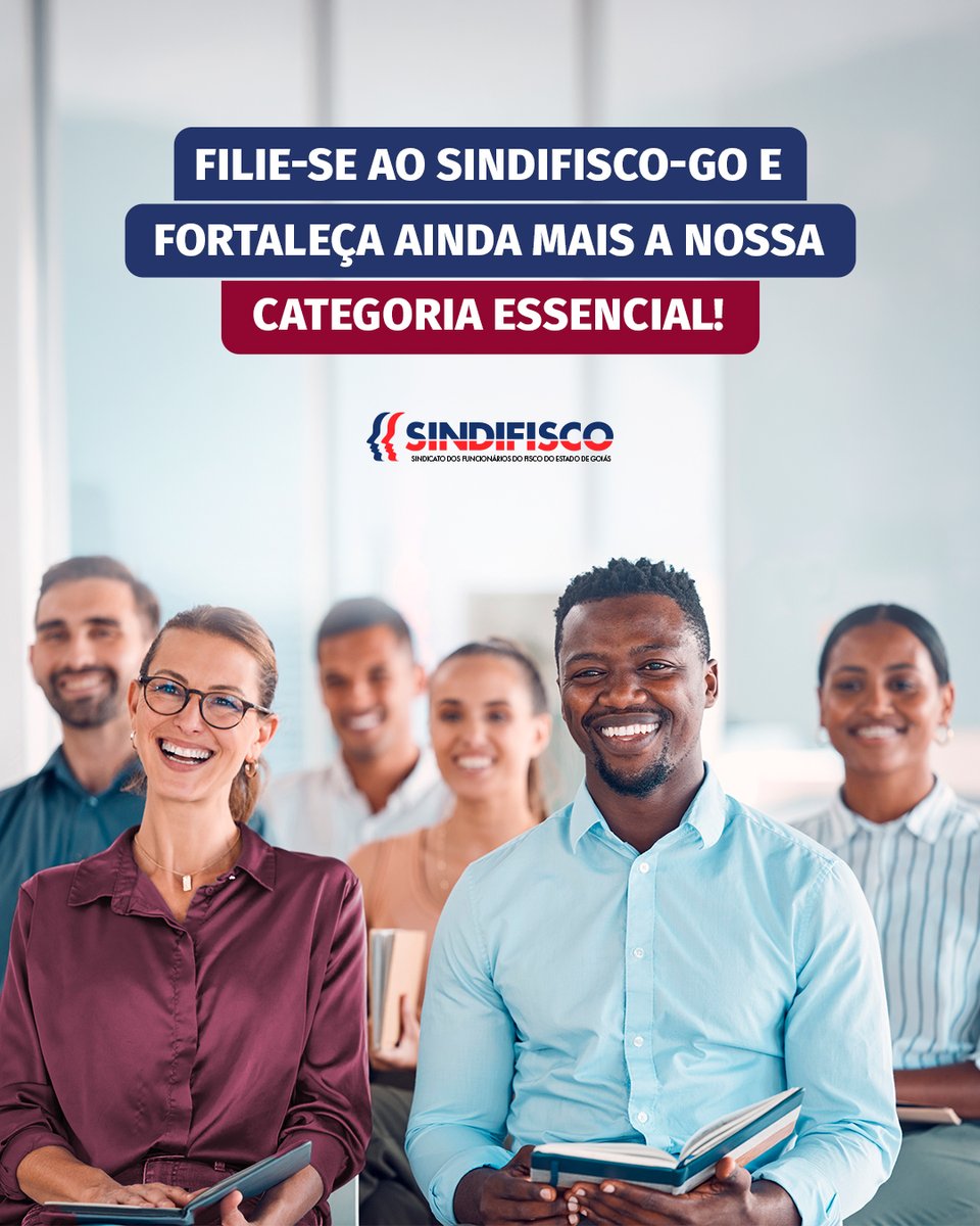 Auditor(a)-fiscal, venha para o SindifiscoGO! Já somos mais de 1.800 filiados(as) unidos na defesa dos direitos, das conquistas e dos interesses da nossa categoria. Filie-se via site, App SindifiscoGO ou na nova sede!
 
Junte-se a nós e fortaleça ainda mais a nossa categoria!