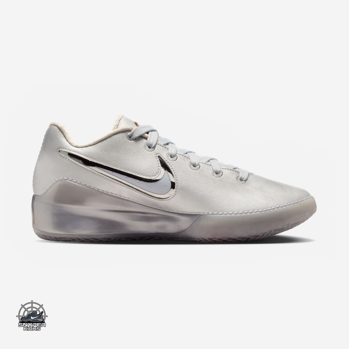 SnyperKicks's tweet image. Nike LeBron NXXT Gen By JuJu "Metallic Silver"
Colorway: Metallic Silver/Light Crimson/Chalk/Metallic Silver
Style Number: 
Release Date: April 21, 2026
Price: $160
#MetallicSilver #nike #lebron #nxxt
