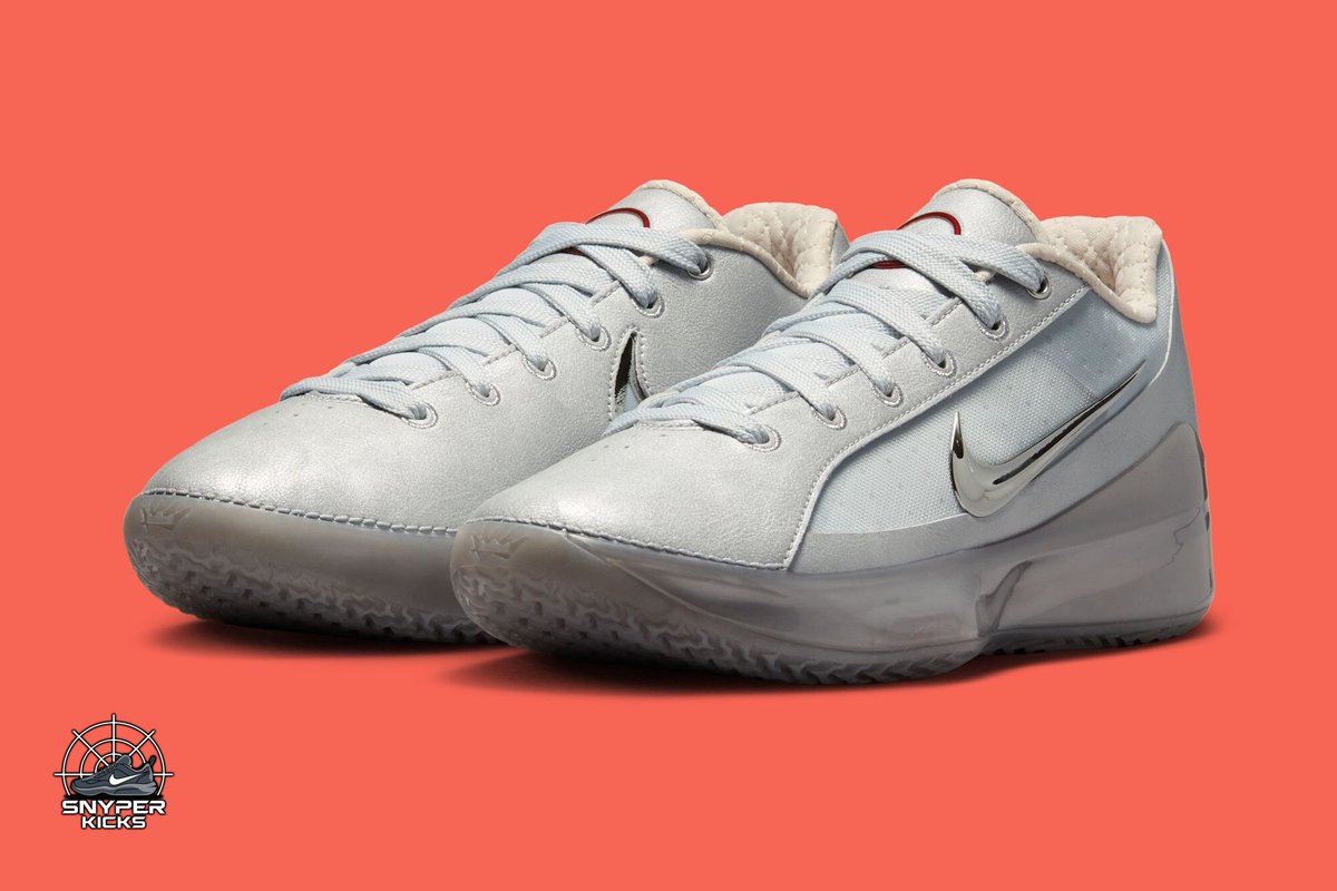 SnyperKicks's tweet image. Nike LeBron NXXT Gen By JuJu "Metallic Silver"
Colorway: Metallic Silver/Light Crimson/Chalk/Metallic Silver
Style Number: 
Release Date: April 21, 2026
Price: $160
#MetallicSilver #nike #lebron #nxxt