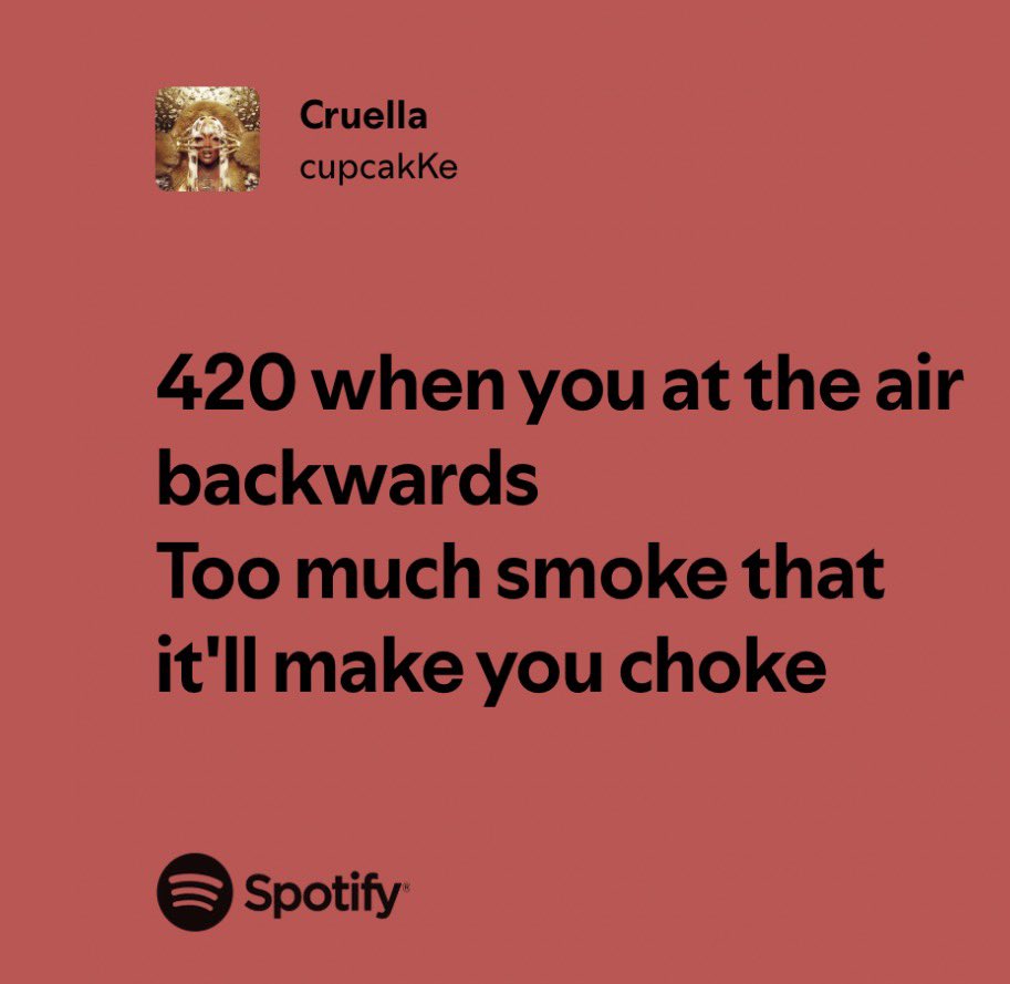 Vincent00485261's tweet image. (cupcakKe DOES NOT promote marijuana use) I thought abt this quote bc i keep getting 4/20 posts lol 🍃 #cupcakke theres a cupcakKe lyric for everything #twitter