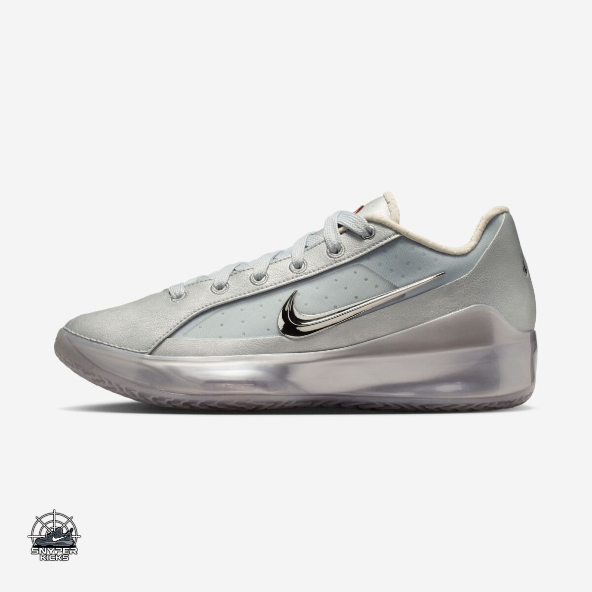 SnyperKicks's tweet image. Nike LeBron NXXT Gen By JuJu "Metallic Silver"
Colorway: Metallic Silver/Light Crimson/Chalk/Metallic Silver
Style Number: 
Release Date: April 21, 2026
Price: $160
#MetallicSilver #nike #lebron #nxxt