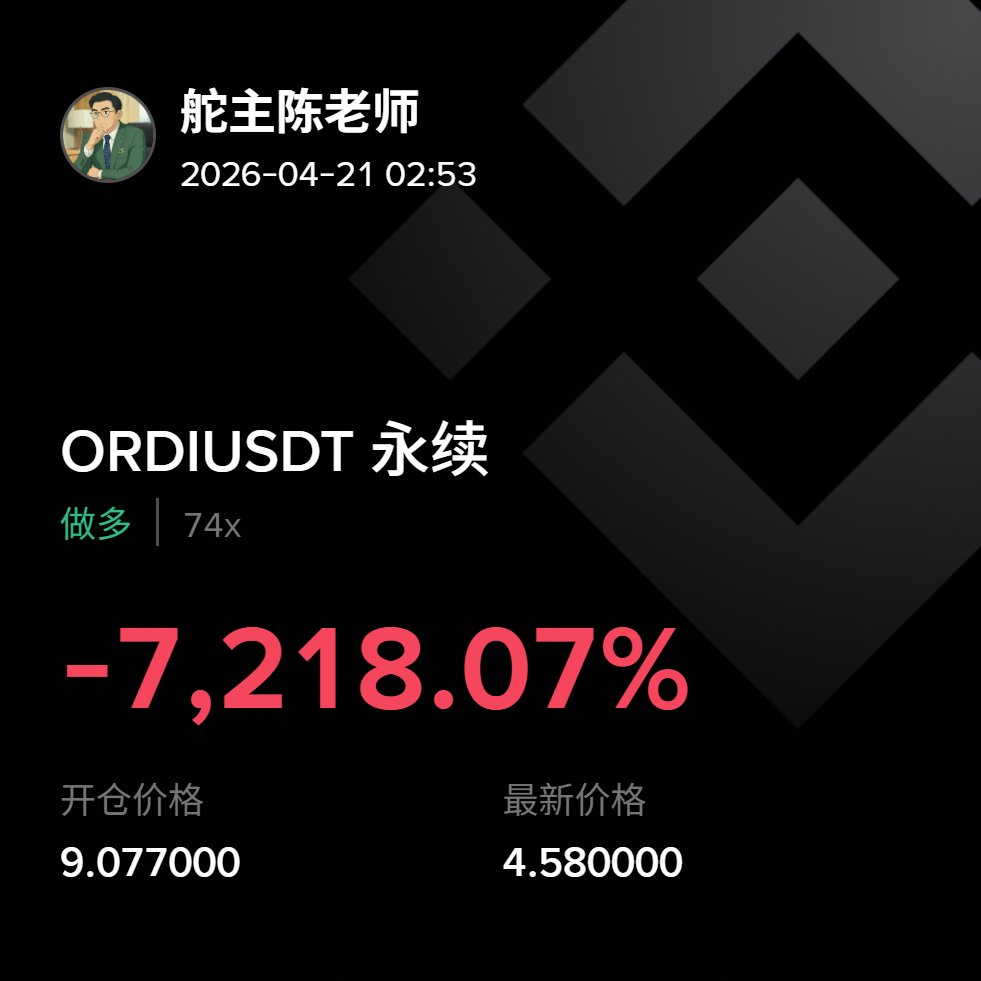 舵主陈老大 | FWA Trade Club tweet media