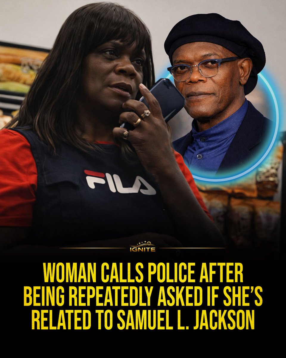 GazeGlobal14039's tweet image. Woman calls police over Samuel L. Jackson jokes! 👮‍♀️📱 

Some call it an overreaction, while others say the repeated comments were harassment. What do you think? 🤔💬

​#ViralVideo #InternetDebate #TrendingNow