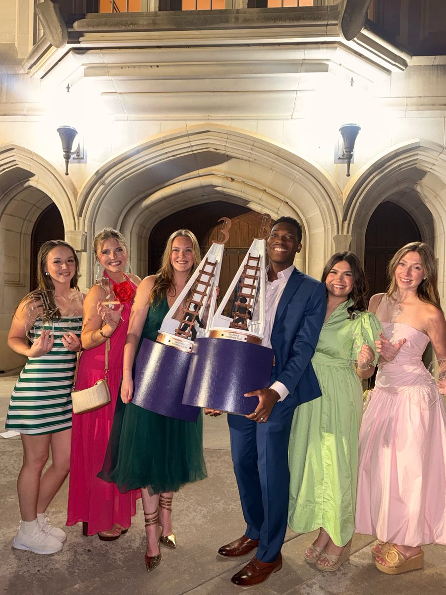 OUKappaAlpha's tweet photo. We congratulate our cast on securing third place at this year's CAC Scandals Awards. Notably, Beta Eta, in conjunction with Gamma Phi Beta, received awards for Best Script, most original theme interpretation, and Best props utilized. #RushKA https://t.co/2lC2Bc5OVP