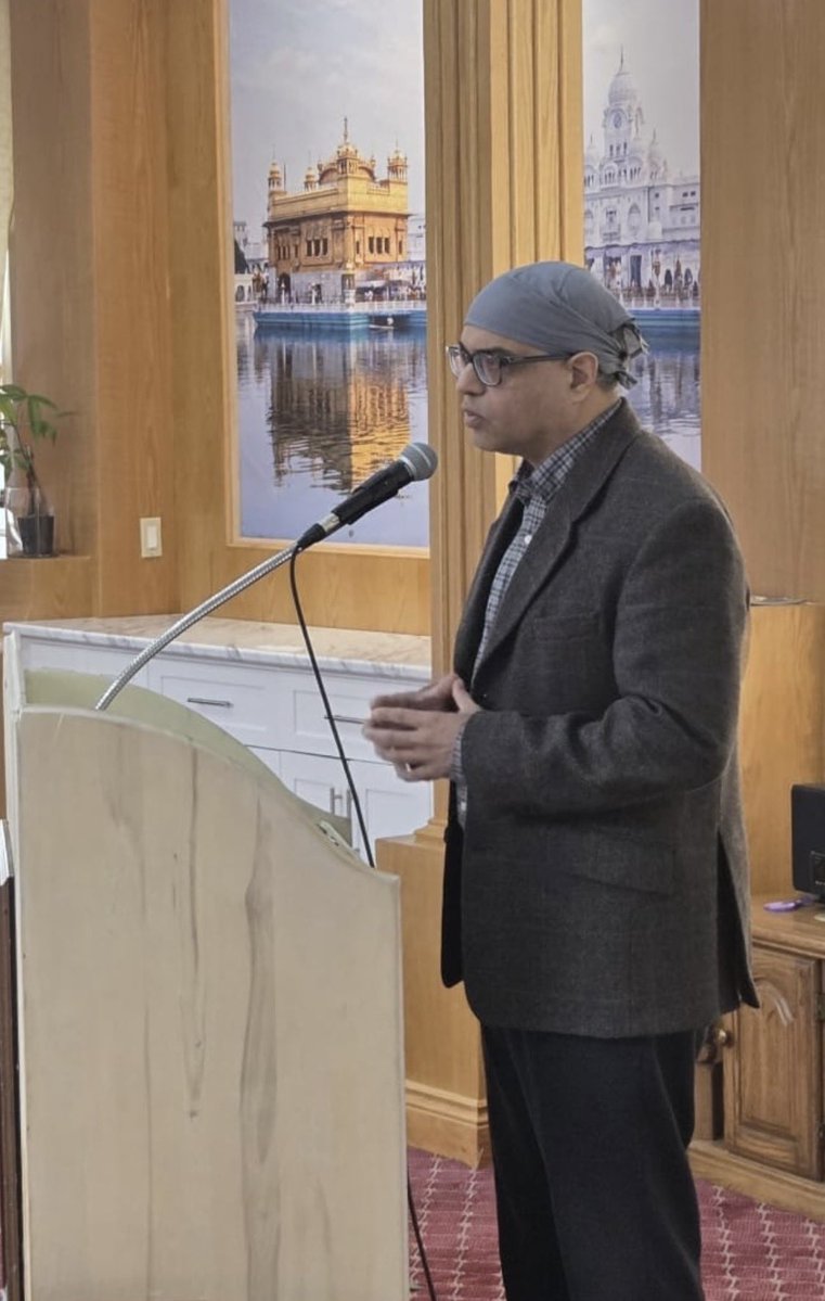Baljit_Ghuman's tweet image. At Gurdwara Shaheedgarh Sahib Hamilton speaking on #autism and #neurodiversity during #SikhHeritageMonth event. We will continue to work with religious organizations to help create welcoming environment for all. #AutismAwareness #autismacceptance Follow at @sikhsforautism