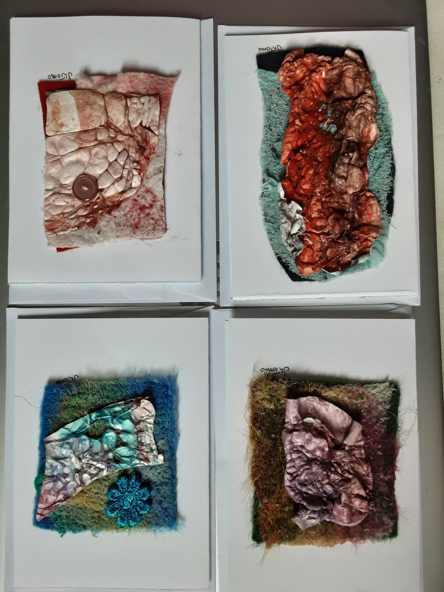 jeantoms26's tweet image. Evening All,  #mycreativeweek #textures #textiles #scraps