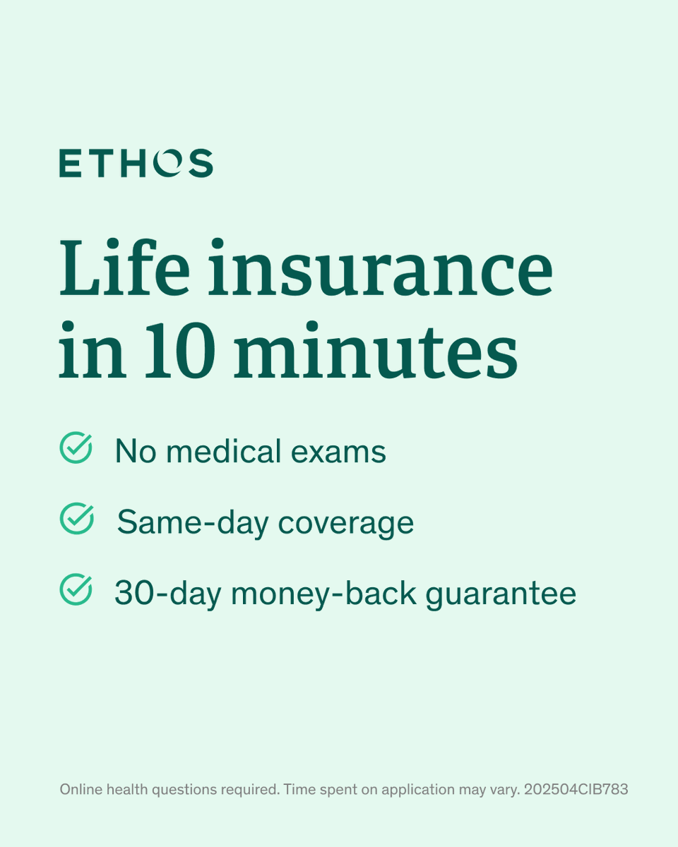 osfgllc1's tweet image. You can get life insurance in as little as 10 minutes—no medical exams, same-day coverage, and a 30-day money-back guarantee. 👉  ⚡ Discover how fast, simple protection can give your family peace of mind today. 🛡️

#NoMedicalExam #FastCoverage tinyurl.com/26fq7v7n[...]