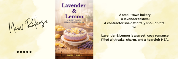 RosieDareBooks's tweet image. #NewRelease
Clara inherited a bakery.
Greg was supposed to help renovate it.
Falling in love? That wasn’t part of the plan.
🍋 Lavender &amp;amp; Lemon is out now!
#romancebooks #booktwt #cozyromance #indieauthor

❤️Universal Link: books2read.com/u/b5yLNk