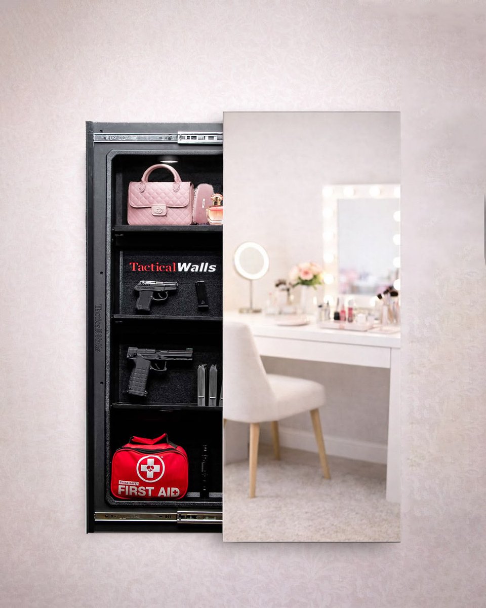 TacticalWalls's tweet photo. Mom always knows where everything is.

Your shoes.
Your keys.
Your snacks.

Now she has the perfect hidden spot for everything else.

10% OFF Tactical Mirrors
Use code TACTICALMOM

Happy Mother's Day! https://t.co/FEbIMsQAEx