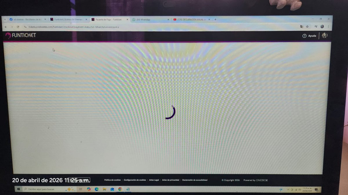 efesixx's tweet photo. @aia_alma @Profeco Me pasó lo mismo que a ti, fui el lugar 615 y al momento de pagar se quedó congelada la página después de pagar. https://t.co/4ojJ8y9rnb