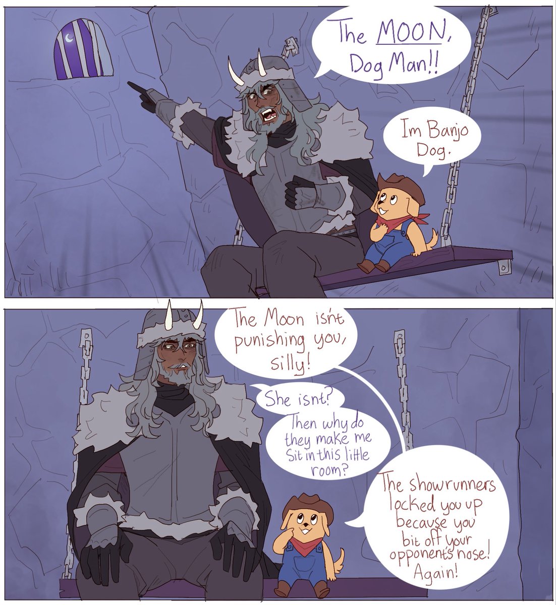 pinkcherry097's tweet photo. Hendrix becomes a tournament knight pt2 https://t.co/EgYCrofQ53