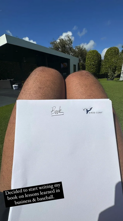 Reposting this all-timer from A-Rod so I can bookmark it for the future. This is a masterpiece. The "A-Rod Corp" watermark, his legs so tightly pressed together. This is what posting is meant to be.