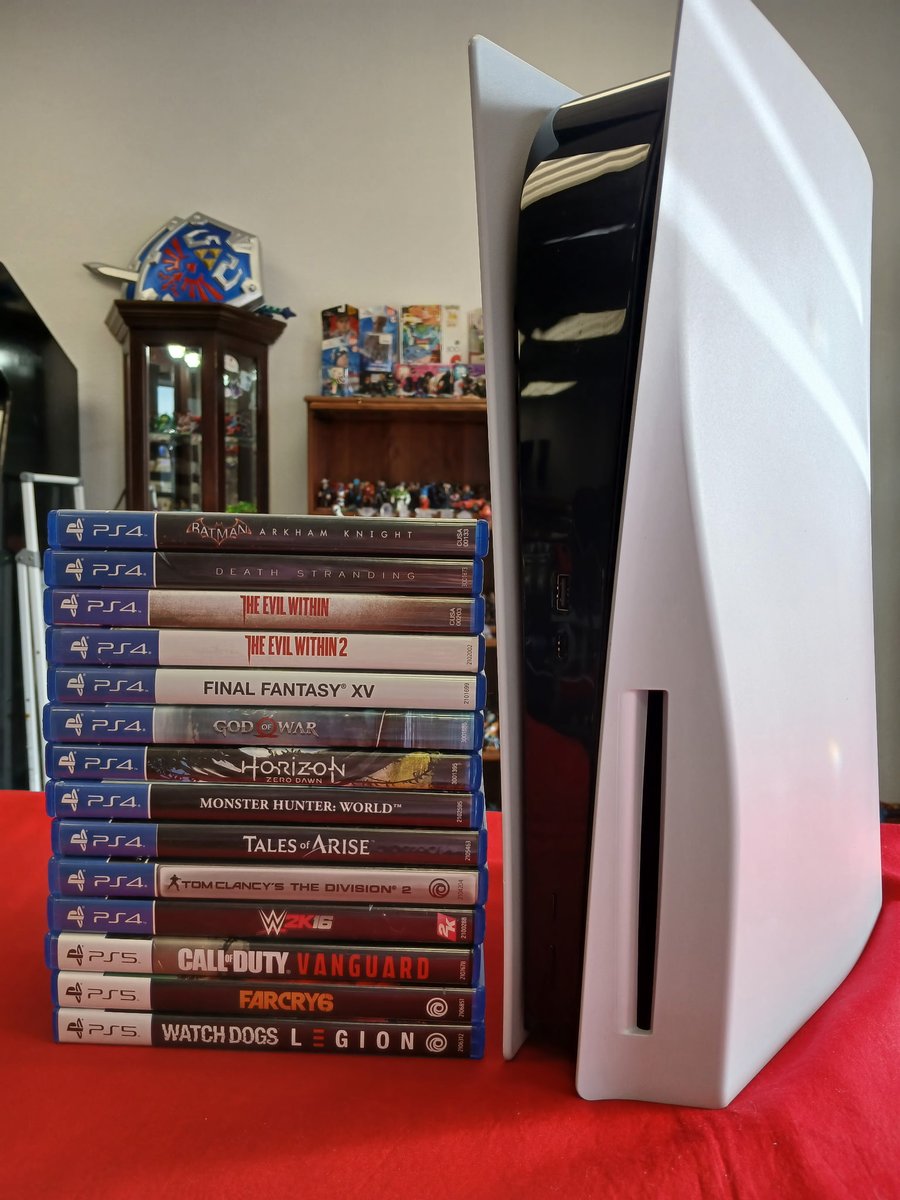 BigRedsRetroGmz's tweet image. Another week, another PS5 graces our shelves.

Surprisingly, despite Sony's recent announcement of a price hike on all models of PS5, we haven't seen a correlating spike in prices on used units. Yet

#Playstation #PS4 #PS5 #FinalFantasy #GodOfWar #CallOfDuty #Farcry