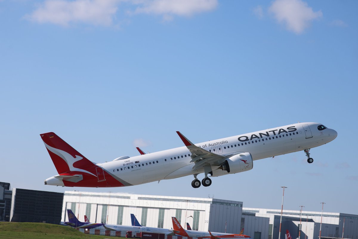 Tobias_Gudat's tweet image. #A321xlr #Qantas VH-OGF
MSN12835