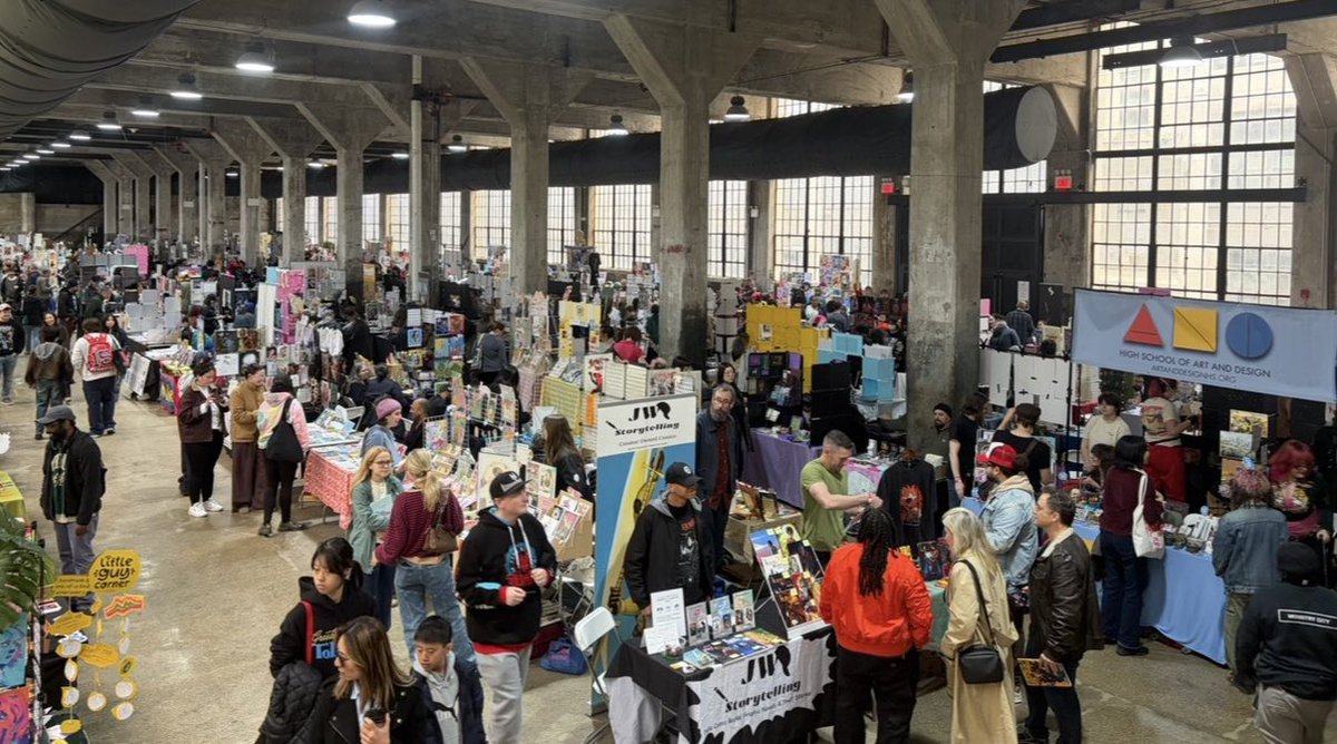 StMarksComicsNY's tweet image. Thanks again to the creators, staff, volunteers, and especially the fans that made BICS ‘26 such a terrific success! See ya in ‘27!

#stmarkscomics #industrycity #shoplocal #smallbusiness #brooklyn #nyc #thingstodoinnyc #comics #bics #artists #author #indie #indiecomics #event