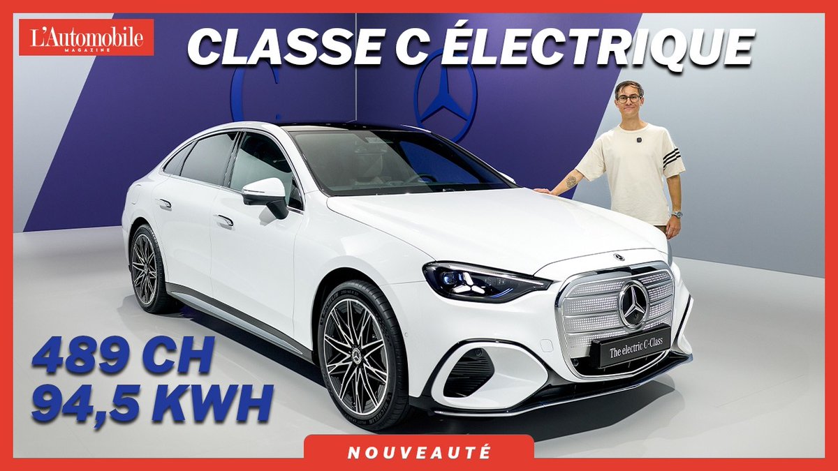 dmeance's tweet photo. Nouvelle Mercedes Classe C électrique : la réponse à la BMW i3 ! https://t.co/fU254ju6Sf via @YouTube @LAutomobileMag
@MBFRANCE_ #MercedesBenz #Mercedes #ClasseC #EQ #MercedesClasseC #MercedesClasseCEQ #Berline #Electrique #Présentation #VoitureElectrique #BEV #EV #VE https://t.co/OumeHysYn9