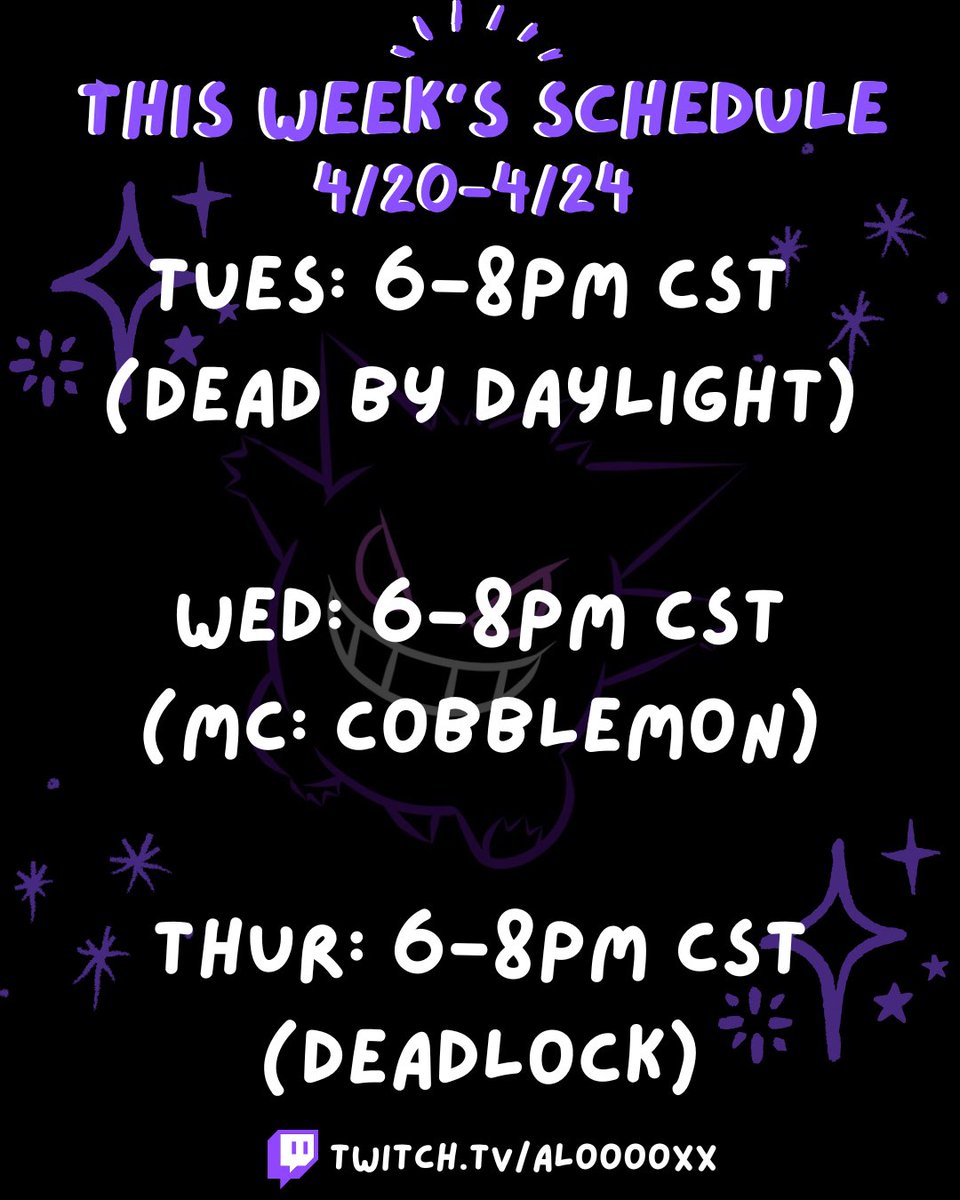 alooooxx_'s tweet image. HOT OFF THE PRESS!!! see you guys this week!!

#twitchstreamer #roadtopartner