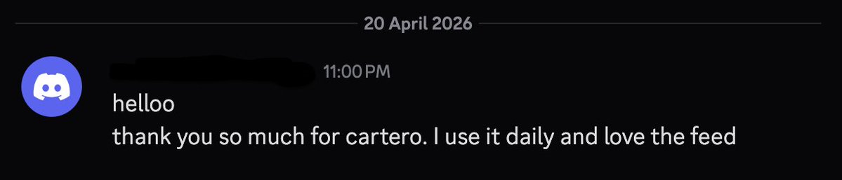 At the end of the day, seeing a stranger on the internet actually use my pet project is all that matters.