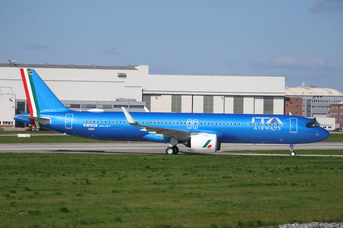 Tobias_Gudat's tweet image. #A321neo LR  #ITA #Airways  EI-HXH 
MSN12949