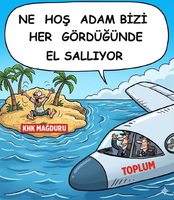 Gülsek mi ağlasak mı bilemedim. 

#KHKlınınYalnızlığıBitsin