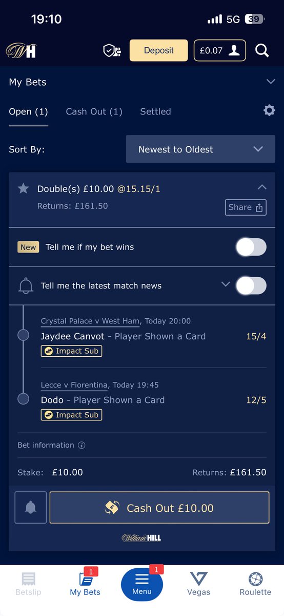 CardsDr4966's tweet photo. On these for tonight 🟨🟨 Canvot single on William Hill also looks solid https://t.co/k3manoBCNA