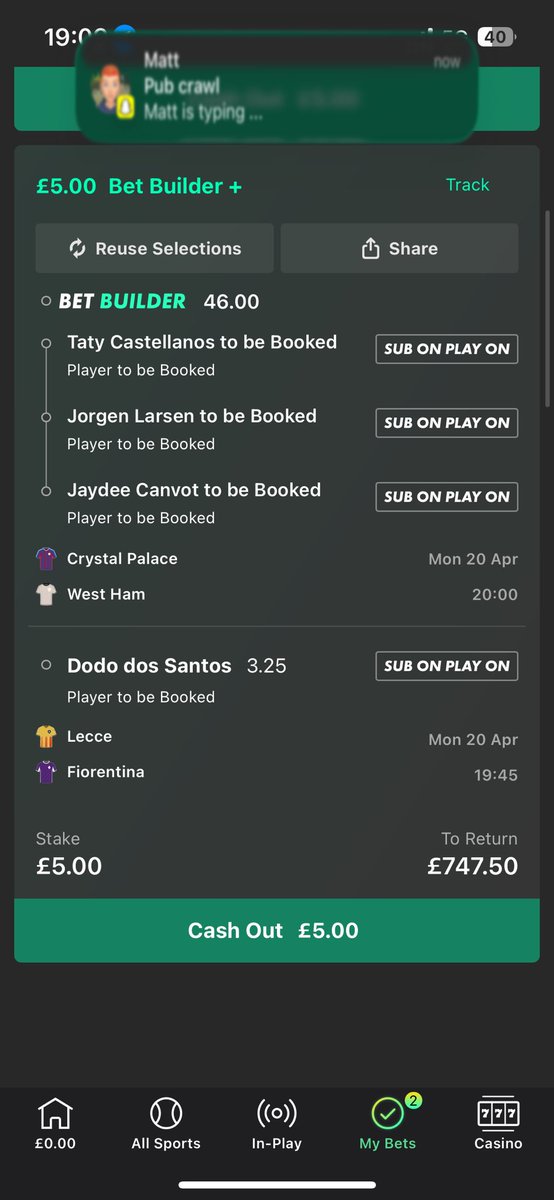 CardsDr4966's tweet photo. On these for tonight 🟨🟨 Canvot single on William Hill also looks solid https://t.co/k3manoBCNA