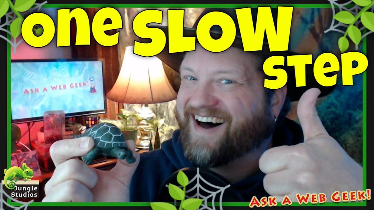 cjgilbertwebpro's tweet image. VIDEO:  One SLOW Small Step toward Progress
WATCH: buff.ly/OYzQ2JB

What can we learn from the web jungle today?

Feel stuck in the quicksand?
Fight your way out!  JUST take ONE small SLOW step today!

Watch, LIKE and Share!

#smallbusiness #businesstips #workfromhomedad