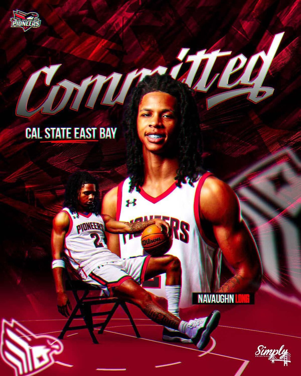 navaughn21_'s tweet photo. Excited to say I’ve committed to Cal State East Bay. Thank you @CoachBRooney for the opportunity. One more day closer to being a Pioneer https://t.co/H1na1Rs7n2