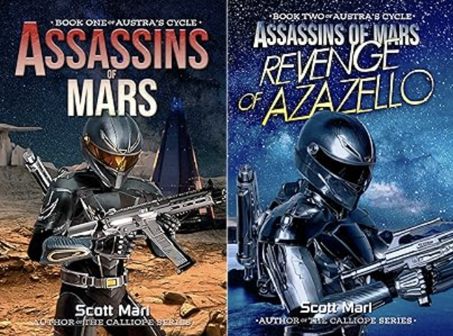 scottmari's tweet image. Assassins of Mars: When the Russian colony goes silent, an assassin must infiltrate and negotiate. Can Austra prevent a war? amazon.com/dp/B0BSHBFSWX
#shamelessselfpromotionMonday #sciencefiction #Scifi #WritersLift
