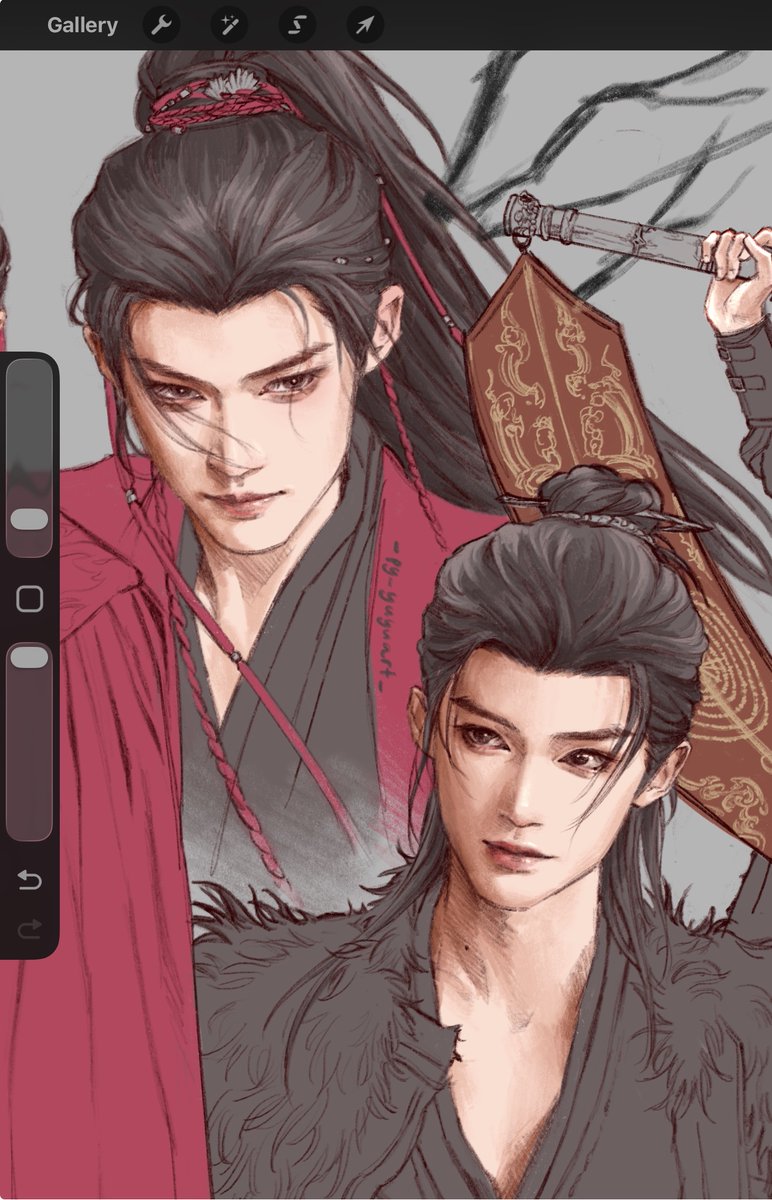 Li Jie WIP (part 3) - finally started coloring 😭😭
#Yanan #VeilOfShadows