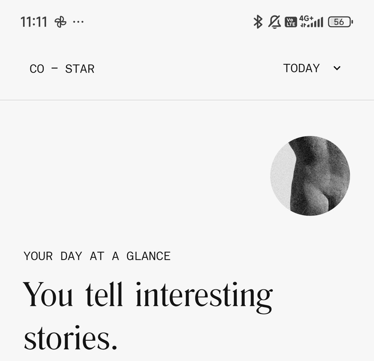 Con ganas de empezar a contar chismes de "una vez hace algunos años..."