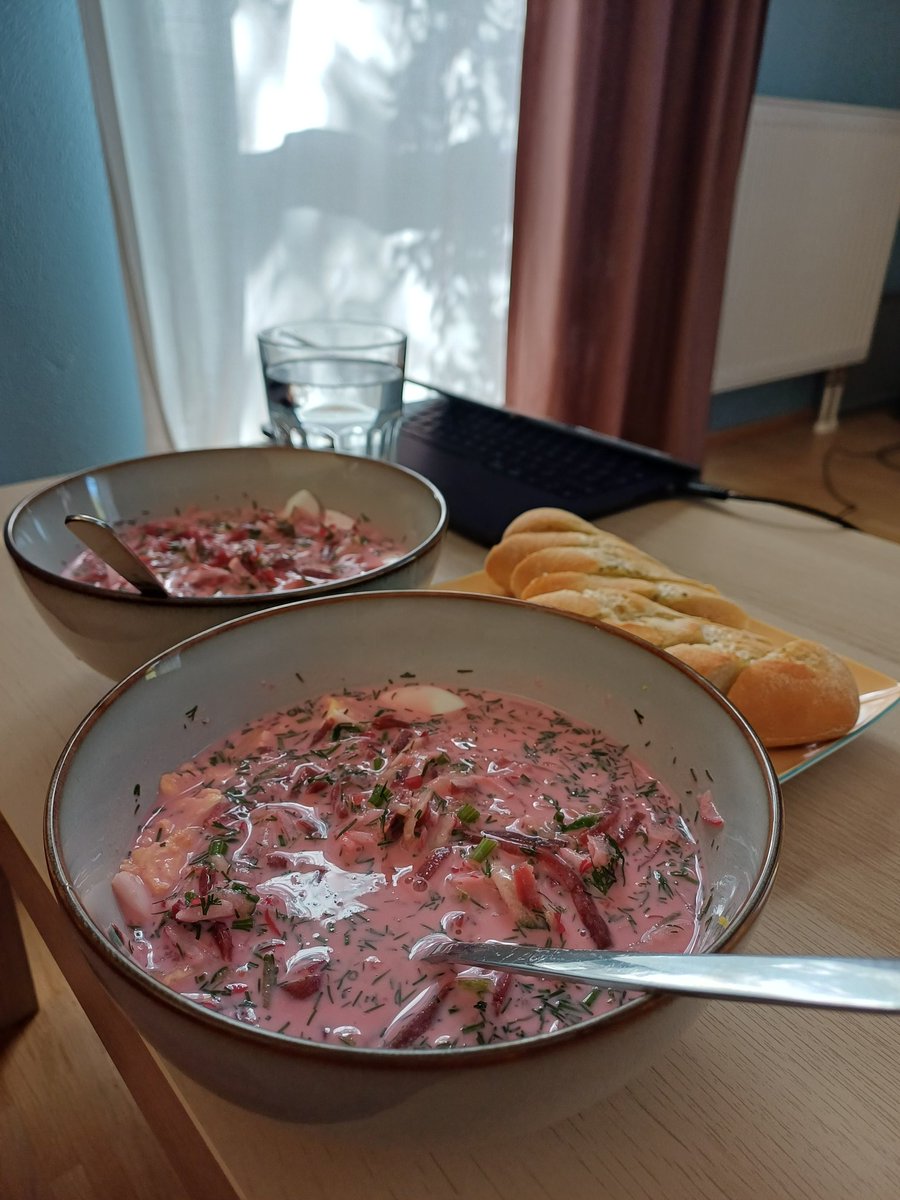 Сезон холодного борща открыт 😏