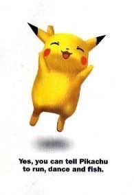 Y2K_DOTCOM's tweet photo. Magazine ad for Hey You Pikachu N64 (1998) https://t.co/K1LQrit3BO