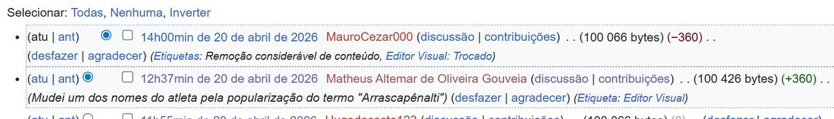 O Mauro foi lá editar? kkkkkkkkkkkkkkkkkkkkkkkkkk