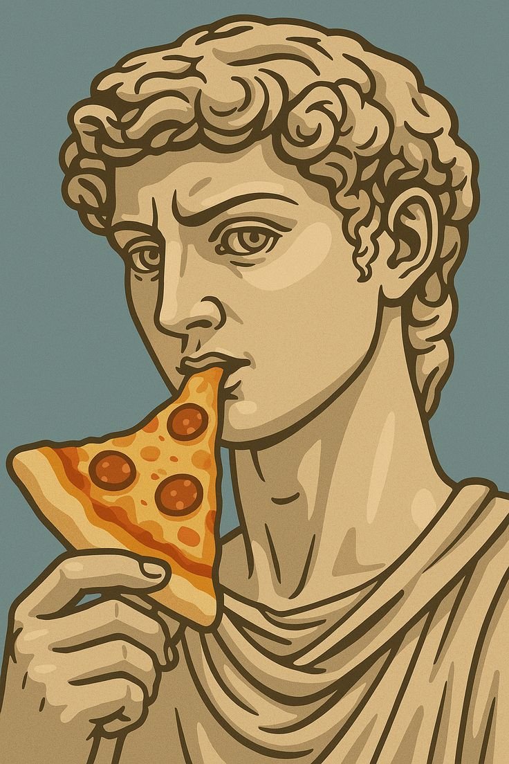 Fascistino's tweet image. Ho fatto uno scherzo al pizzaiolo del quartiere, gli ho detto che volevo 6 milioni di pizze e lui mi ha risposto che non era possibile, poteva sfornarmene al massimo 271 mila.

Abbiamo riso entrambi. #LOL 🍕